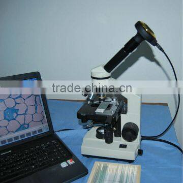 3.0MP USB digital microscope for education use