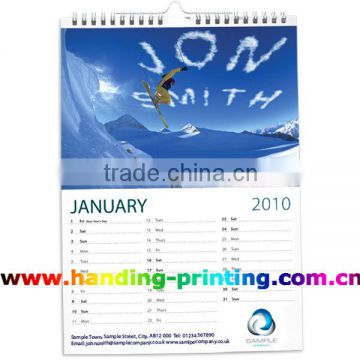 Top Quality 2014 Wall Calendar Printing