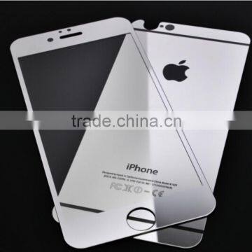 Factory manufacturer Eletroplating Mirror Screen protector for Iphone