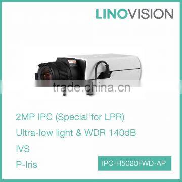 1080P High Frame Rate Special LPR P-Iris Smart IP Box Camera