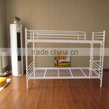 Hot sale Twin-Over-Twin Premium Metal Bunk Bed, White