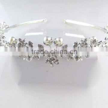 Exquisite flower tiara accessory