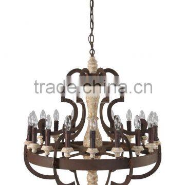 Scandinavialamp Vintage Chandelier Crystal Lighting Fixtures Ceiling Pendant Lamp for Banquet Room