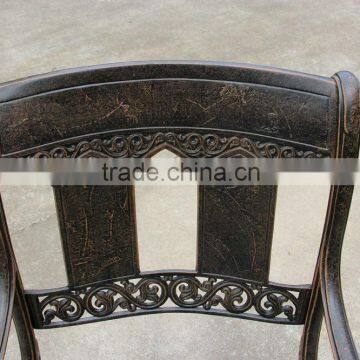 2016 Hot Selling Cast Aluminum Outdoor Patio Set 7-Piece Powder Coated With Rectangle Table photo-4