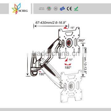 Wall Mount Rack 360 Degrees Swivel tv Wall Mount tv Wall Mount