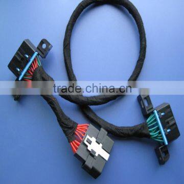 J1962 OBDII Male to 2 female cable OBD diagnostic cable