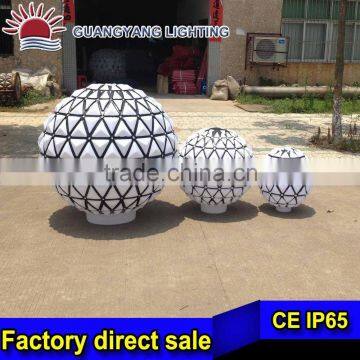 led light ball daimond cheap ball garden outside ball colorful