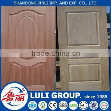 3mm wood veneer door skin door from shandong LULI GROUP China manufacturers