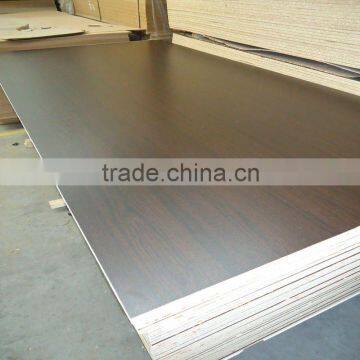 15mm walnut melmaine faced particle board for furniture making