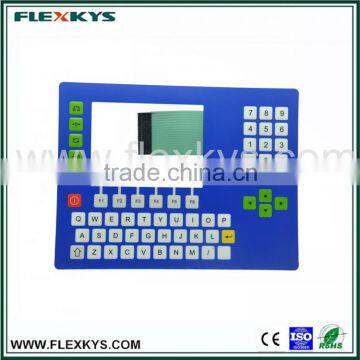 Custom Electronic scales application metal dome numeric membrane keypad