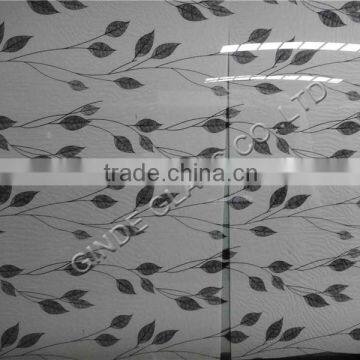 Partition Glass/ Wall Glass/titanium Plated Color Glass/TJ/CJ-golden Leaf photo-5