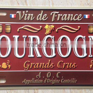 Printed Flexble Thin License Plate