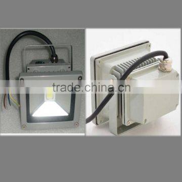 10W led floodlight, 120 degree & 20m view area, No UV, environment-friendly