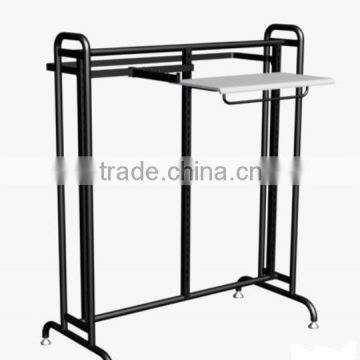 factory price qualified clothing showroom design hanger rack