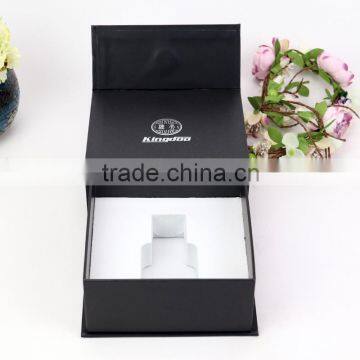 Black Cardboard Paper Unique Paper Box Book Shape Perfume Packaging Box,printed Matte Flat Cardboard Fold Box Direct Factory photo-3