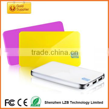 5600mah 2 USB output pwer bank,portable charger for iphone/ipad