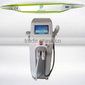 Improve Flexibility New Design Three Handle IPL Elight RF SHR Hair Removal Permanent Laser Hair Removal/ipl Shr Skin Rejuvenation Machine Home Pigmented Spot Removal