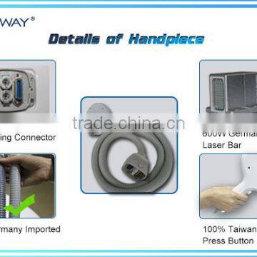 Popular!!! Guarantee 20 Million Flashes Diode Laser Hair Removal 808nm ce Approved