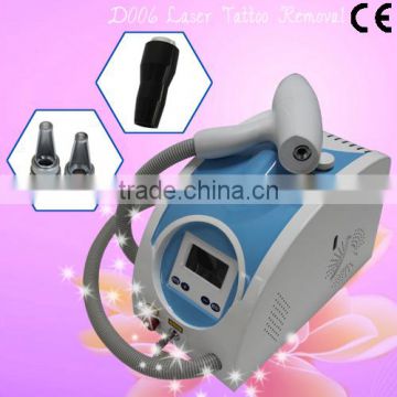 2014 new model on promotion nd yag laser tattoo removal machine D006