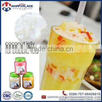 lychee jelly for bubble tea, coconut soft jelly, green tea jelly