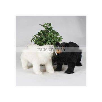 Collectible Funny Animal Figurines Animated Christmas Figurines Teddy Bear photo-3