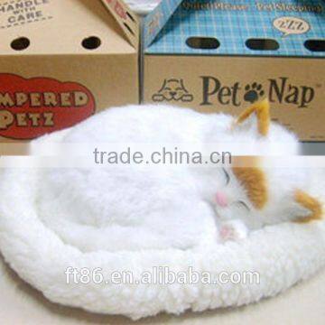 toy fake cats gift simulation cats kitten soft toy plush sleeping cat