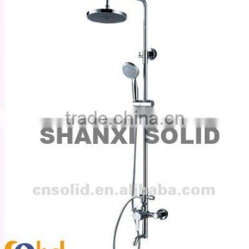 classic arabesquitic fashion wall-mounted thermostatic rain shower set