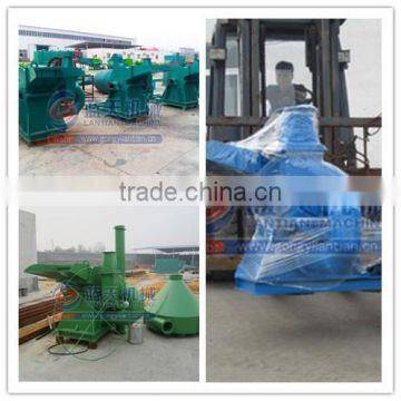 Large capacity good performance branch crusher for sawdust, wood crusher with chipper