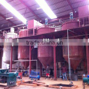 10T/D Cooking Oil Refinery Equipment/batch type refining process