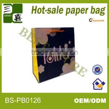 2013 fashional paper shopping bag for pretty girl/ bags paper