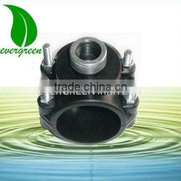 PP clamp saddle for pe pipe