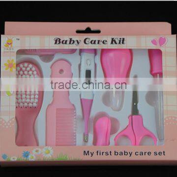 Healthy kids care products set, baby grooming kits with 8pcs