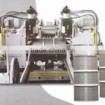 production line for steel barrel