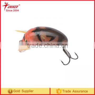 Insect Good quality Hard Plastic fishing lure Crank bait