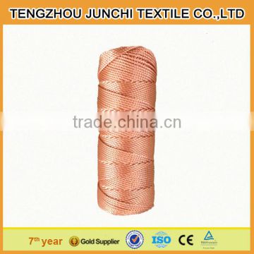 Junchi high tenacity multifilament fishing net use polyester twisted twine