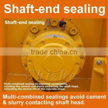 Hydraulic Discharging Double-shaft 1500 Concrete Mixer Lift photo-2