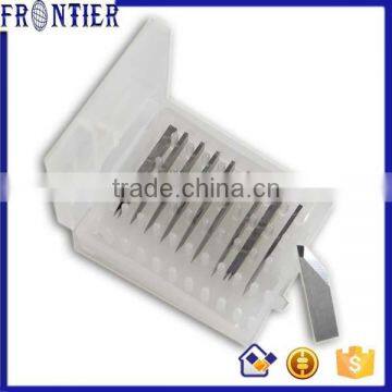 Vaurios degree blades for cutting sign vinyl