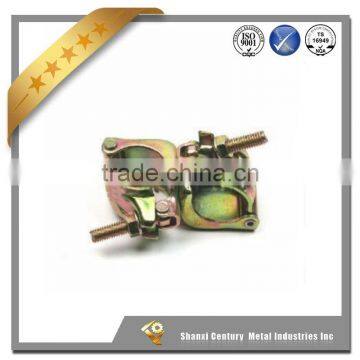 color zinc plated scaffolding tube clamps right angle coupler