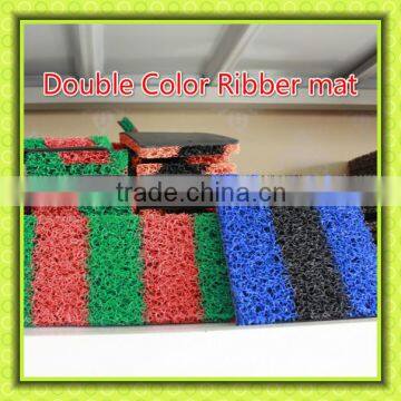 2016 New Double color Ribber 12mm thickness plastic pvc flooring