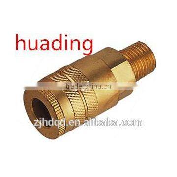 New Milton 1/4" 1/2" 3/8" NPTindustrial type male coupler , BRASS MATERIAL CONNECTOR