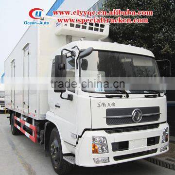 Dongfeng Tianjin 10ton Refrigerator Cooling Van Truck for Meat and Fish photo-2