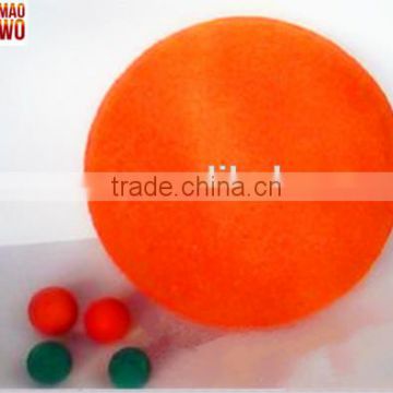 Spare parts for construction quipment / concrete pump cleaning rubber sponge ball