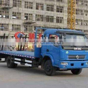 dongfeng hydraulic flat bed truck sale,flat body truck