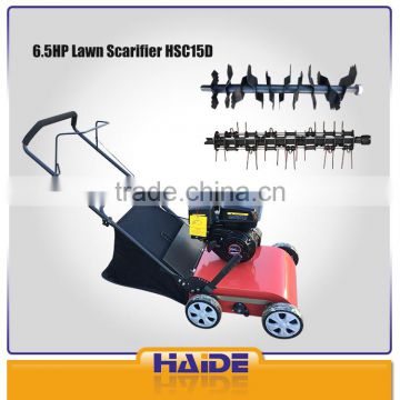 Gasoline Lawn Raker /2IN1 Scarifier / Dethatcher with collecting bag