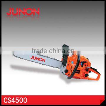 45cc Cheap Small Gas Chainsaw 4500 with 16" 18" 20" Guide Bar (CS4500)