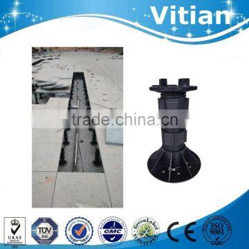 Factory Wholesale WPC Adjustable Raised Floor Support Pedestal photo-3