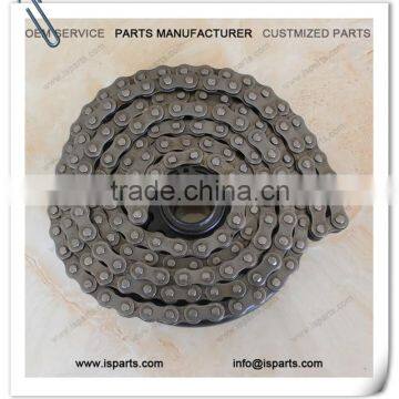 Racing Clutch #35 Chain 13T 3/4" Bore Mini Bike Racing Parts With #35 Chain photo-2