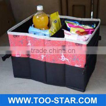 folding car trunk organizer