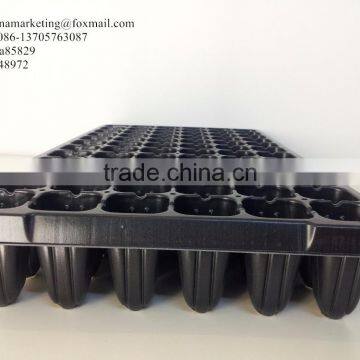 72 Cell Deep Root HIPS Plastic Nersery Seed Starting Tray for SugarCane Seedling Propagation photo-6