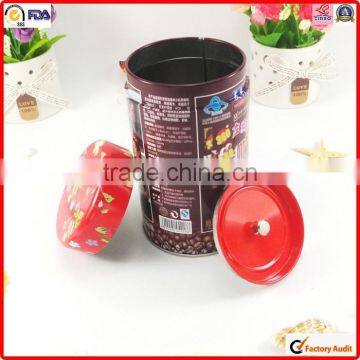 SGS Testing Printing Metal Round Coffee Tin Can for Packaging photo-3